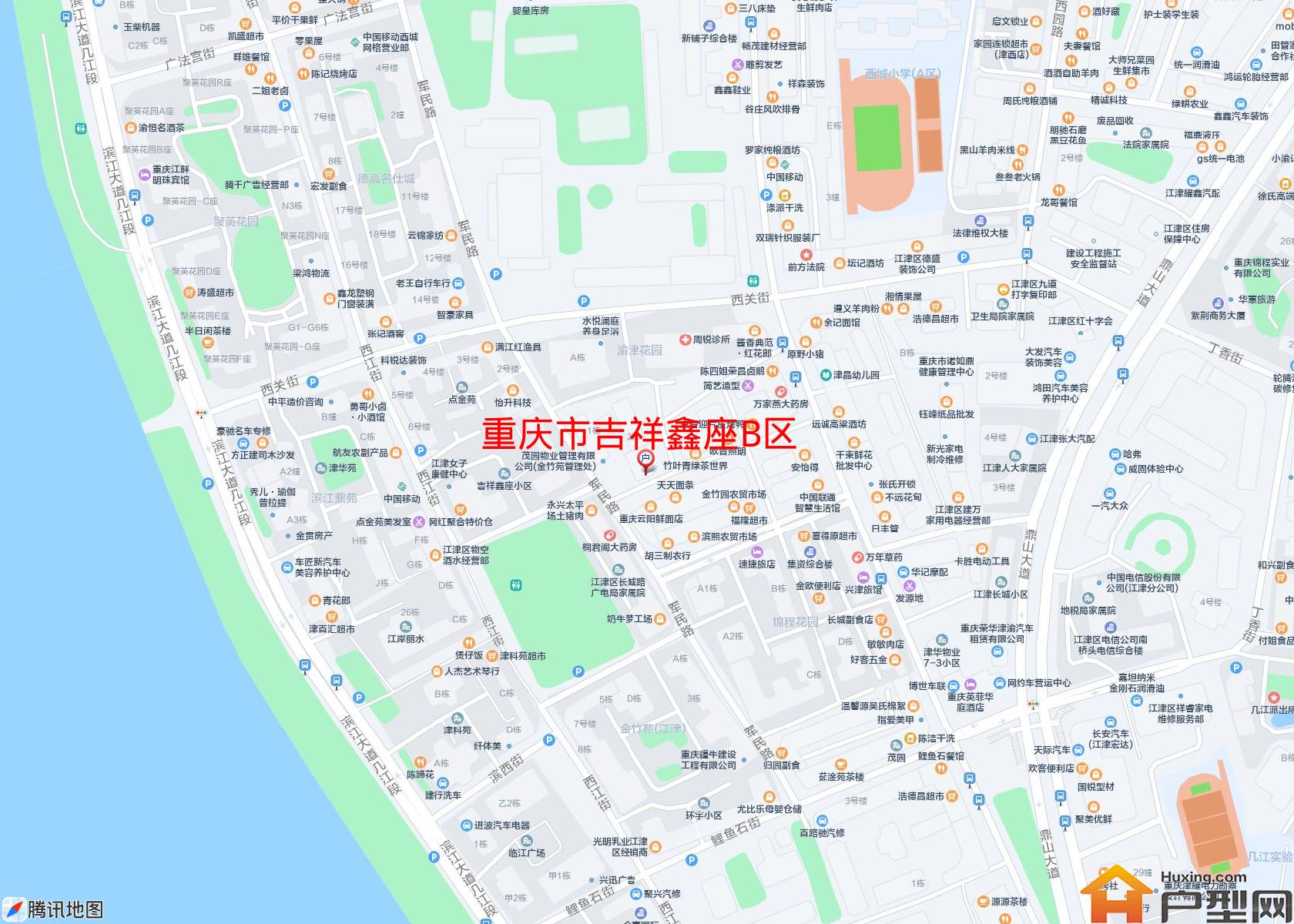 吉祥鑫座B区小区 - 户型网