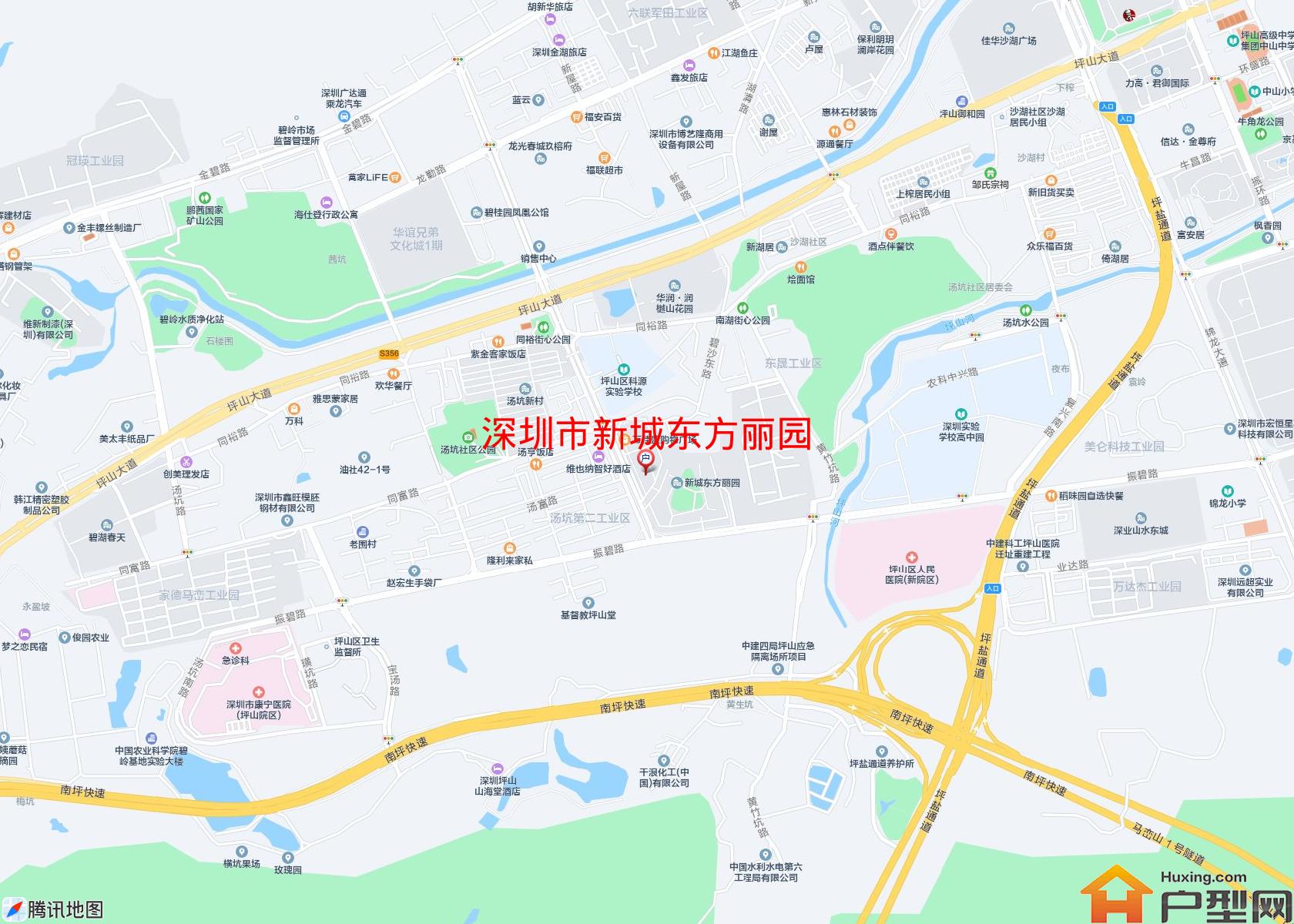 新城东方丽园小区 - 户型网