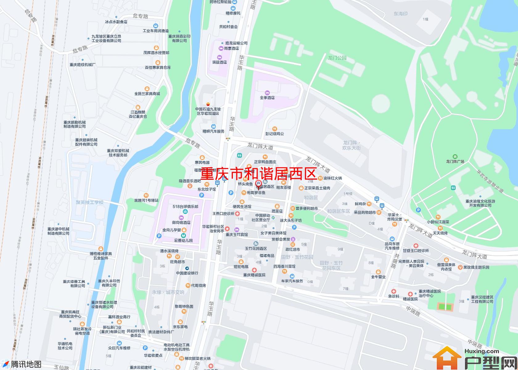 和谐居西区小区 - 户型网