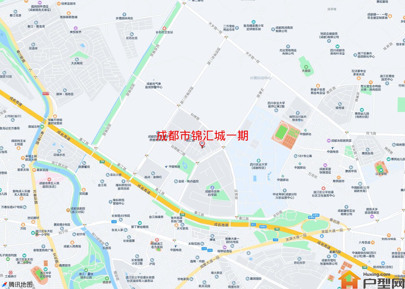 锦汇城一期小区 - 户型网