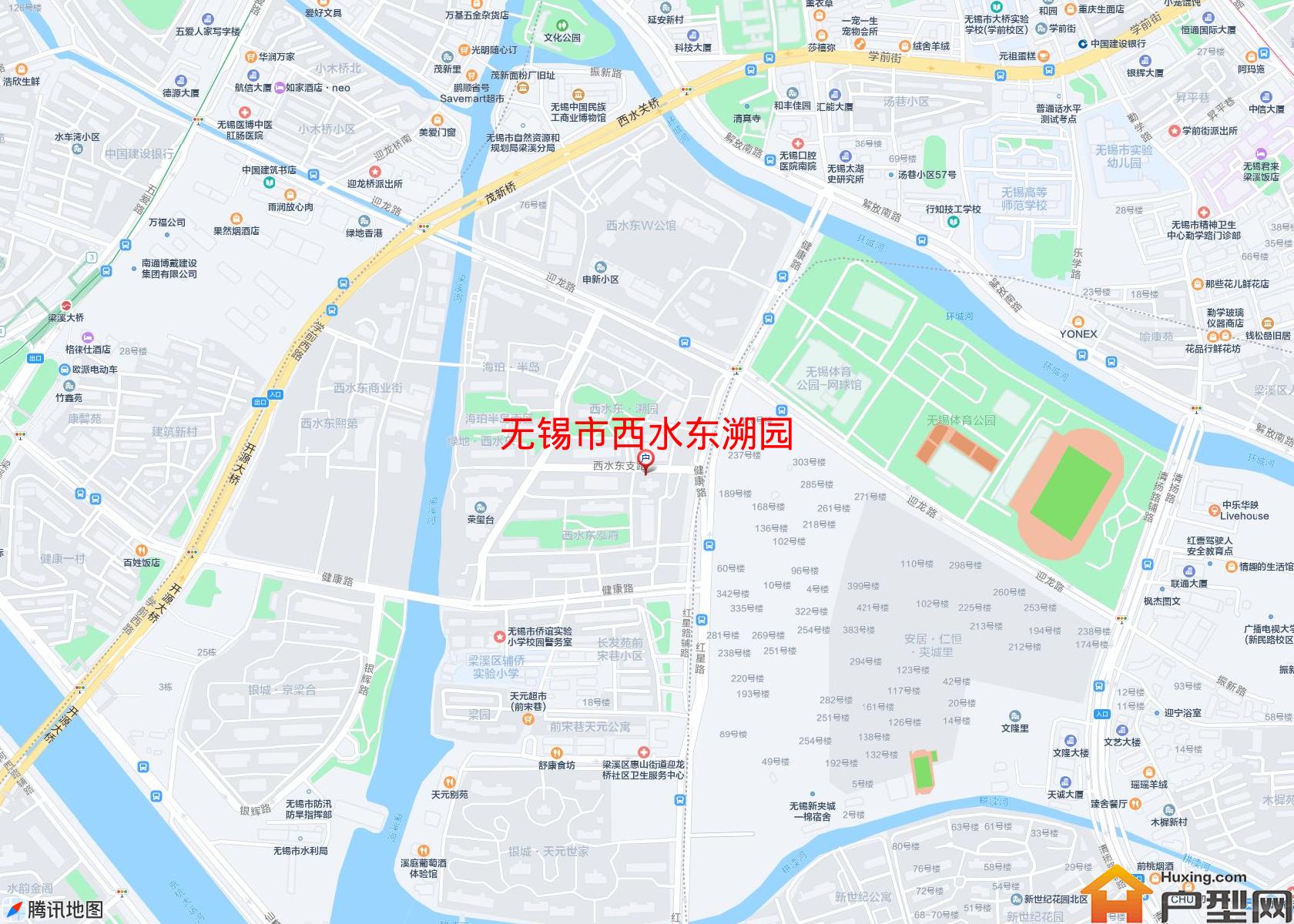 西水东溯园小区 - 户型网