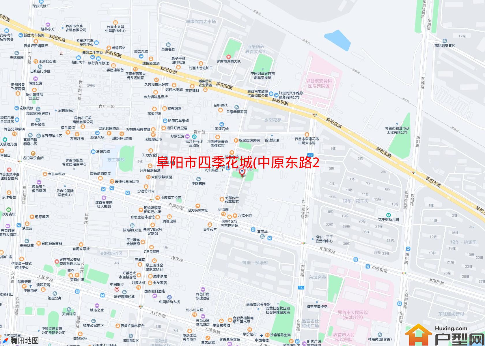 四季花城(中原东路211号)小区 - 户型网