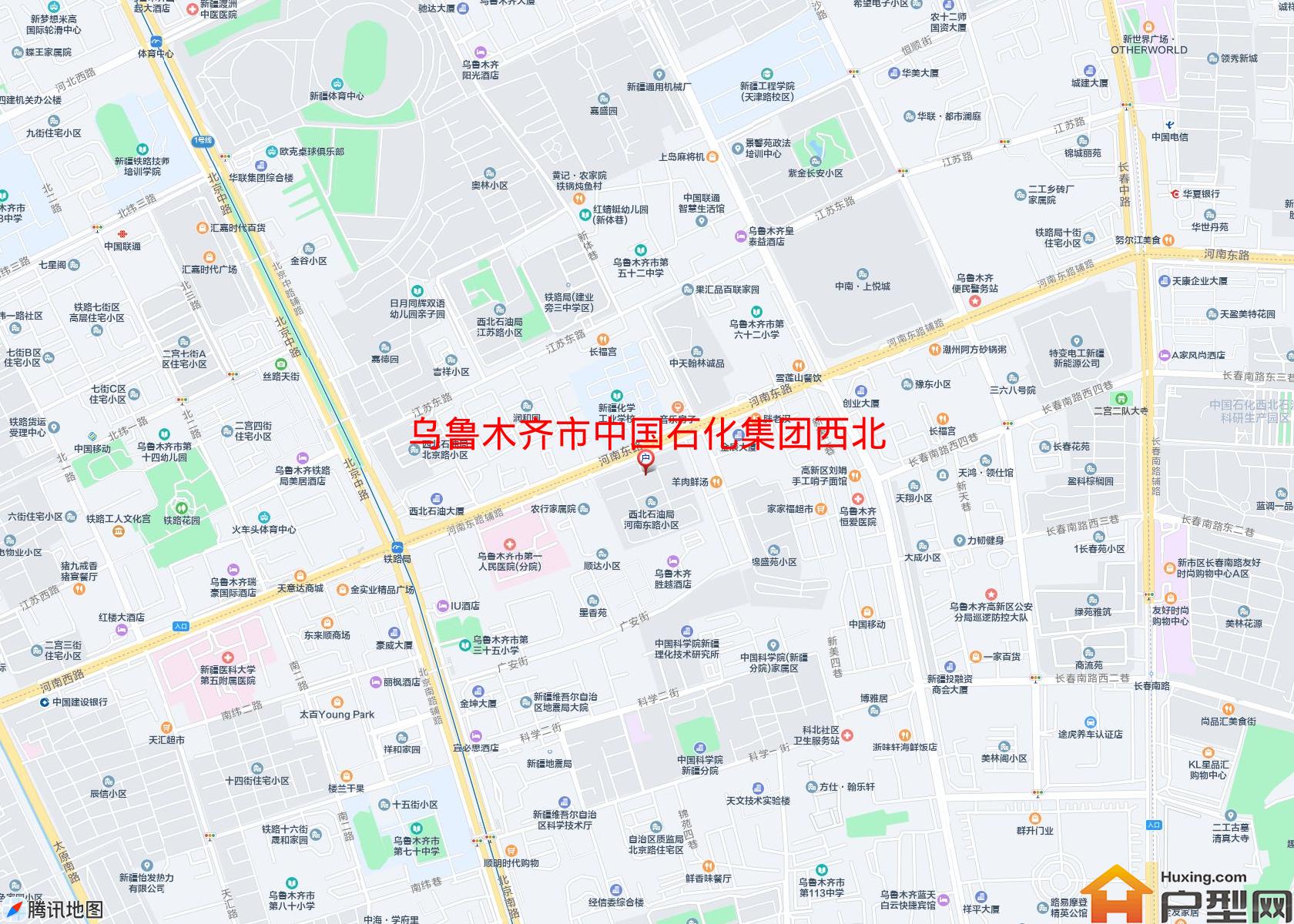 中国石化集团西北石油局河南东路小区小区 - 户型网