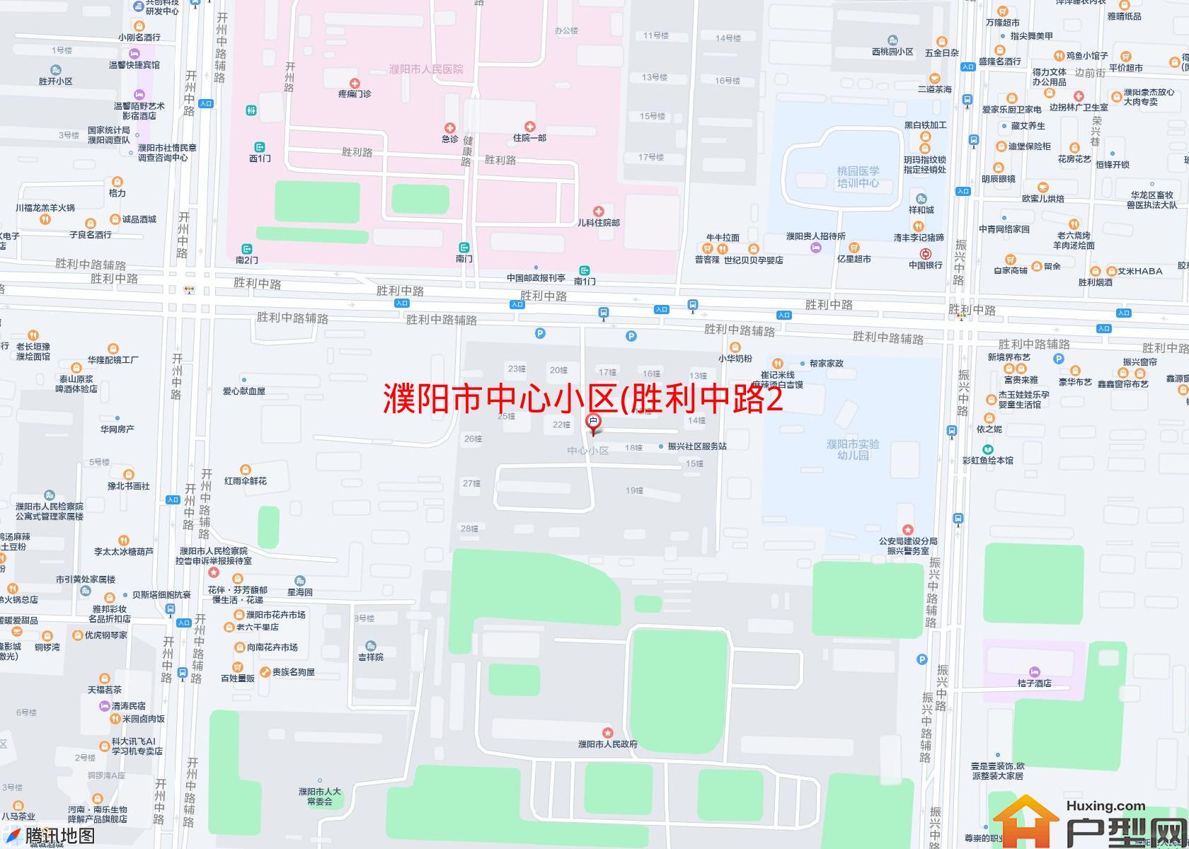 中心小区(胜利中路219号)小区 - 户型网