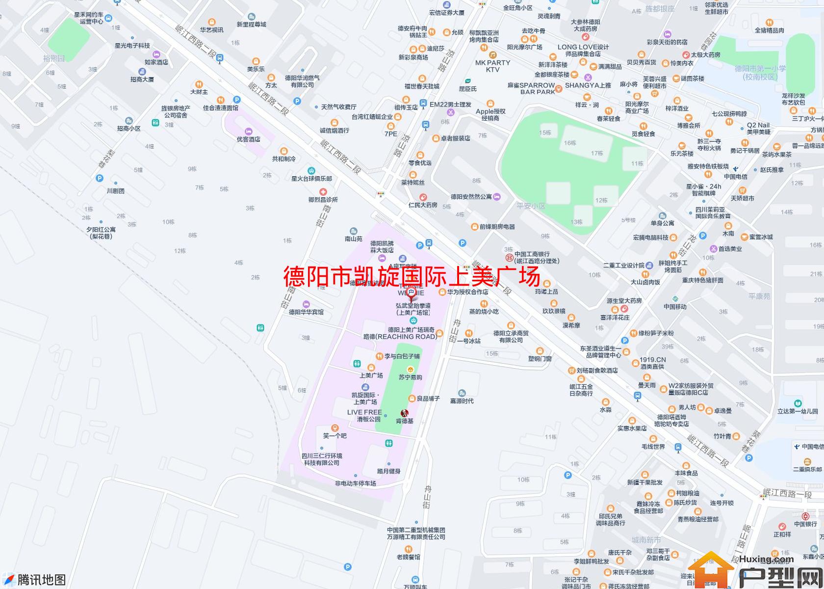 凯旋国际上美广场小区 - 户型网