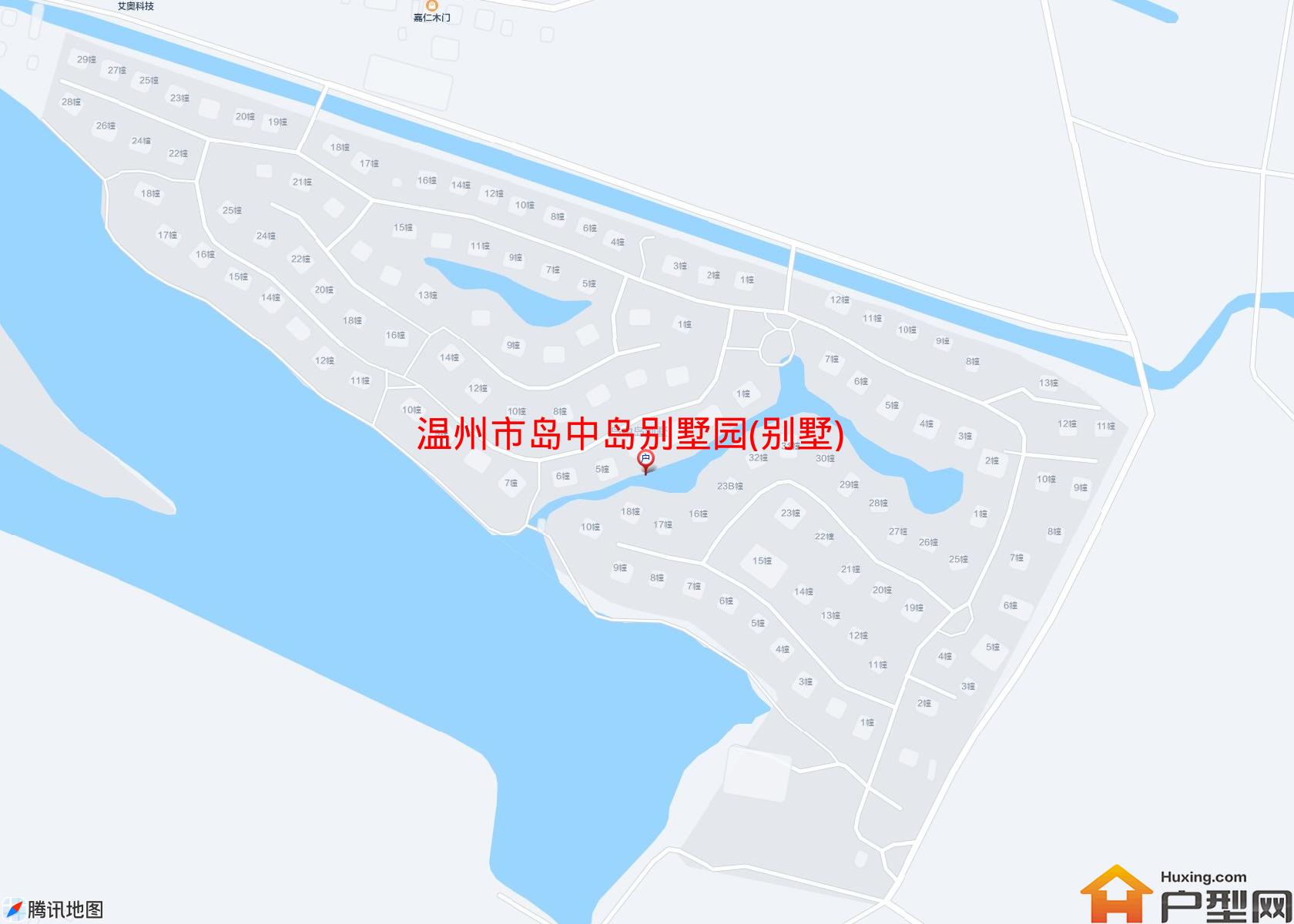 岛中岛别墅园(别墅)小区 - 户型网