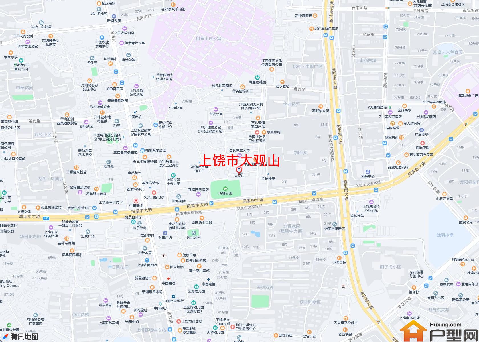 大观山小区 - 户型网