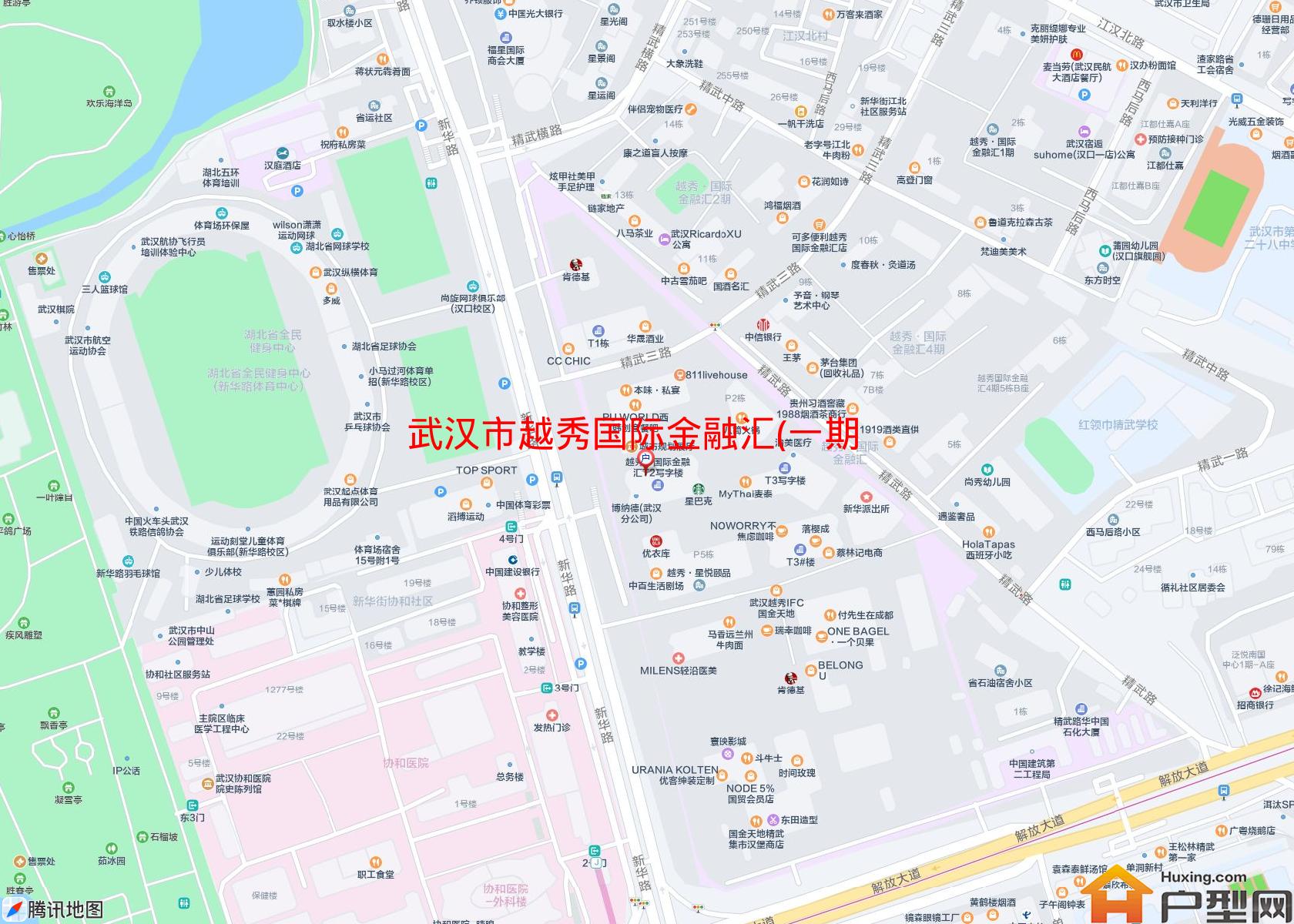 越秀国际金融汇(一期)小区 - 户型网
