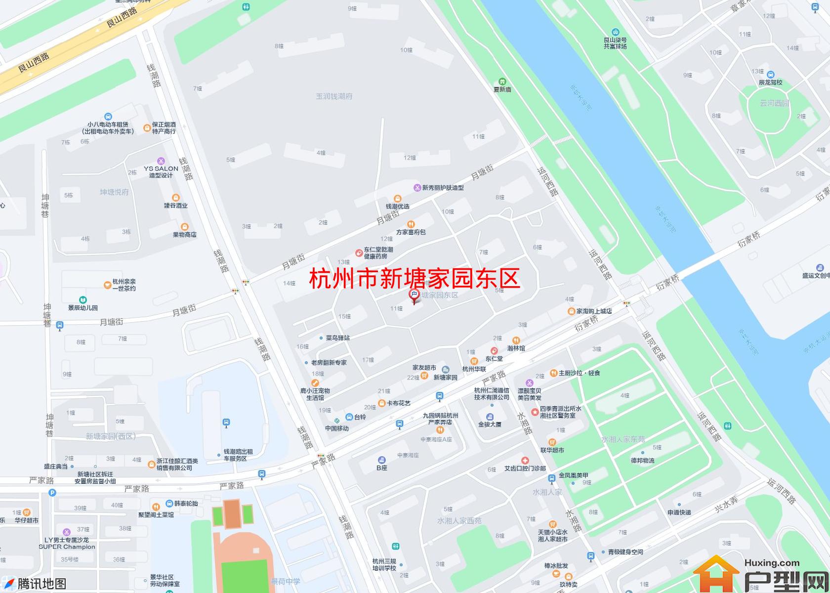 新塘家园东区小区 - 户型网
