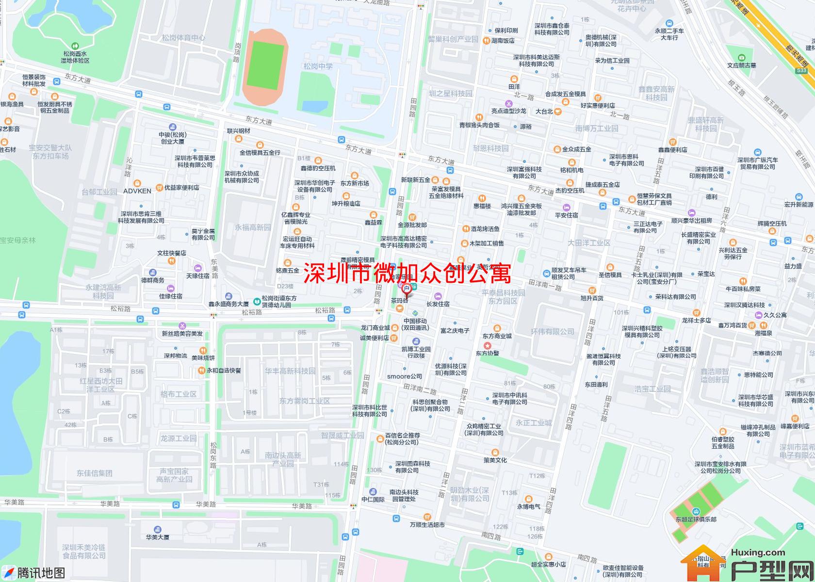 微加众创公寓小区 - 户型网