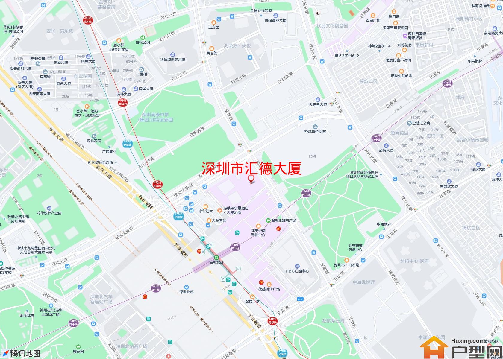 汇德大厦小区 - 户型网