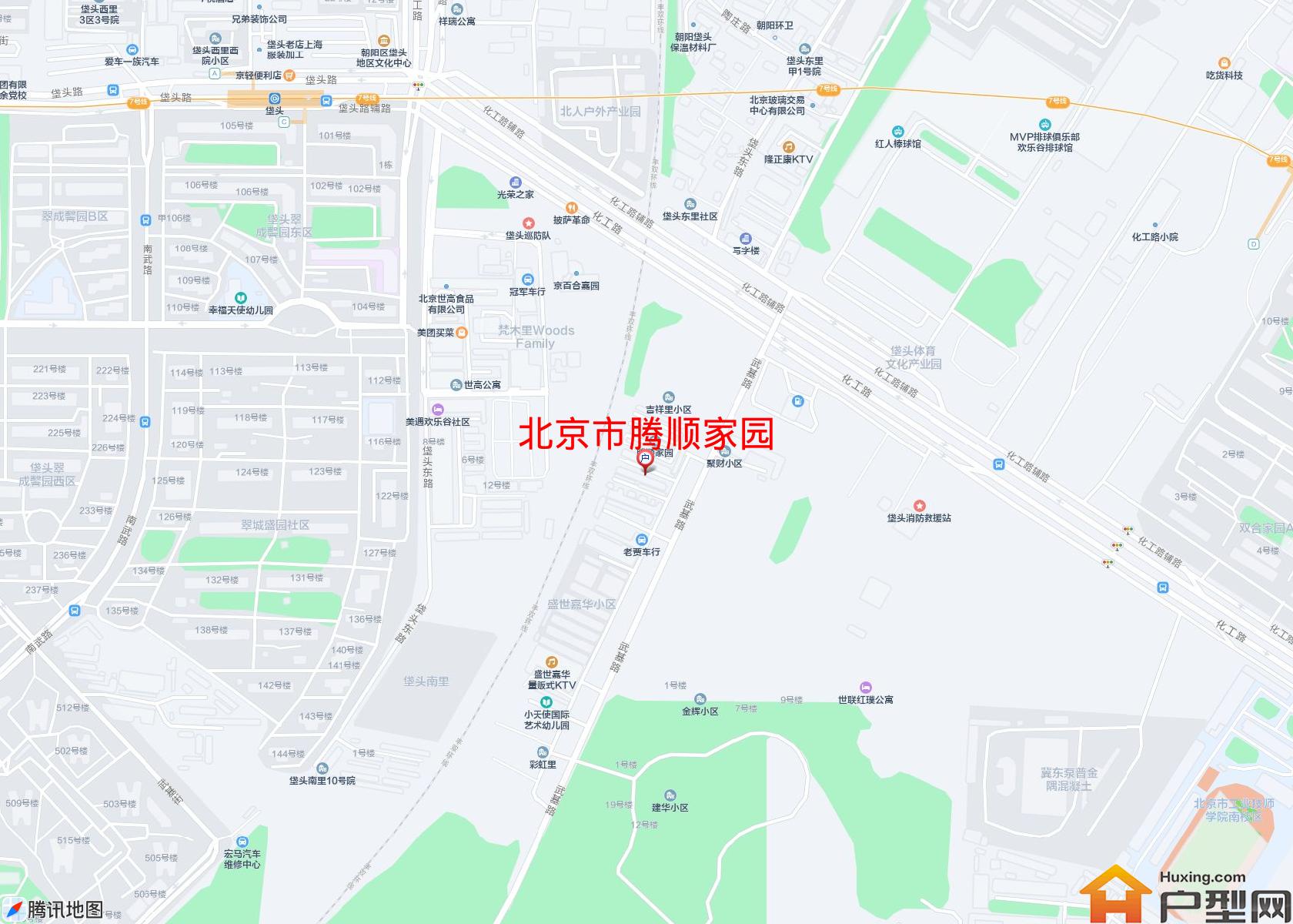 腾顺家园小区 - 户型网