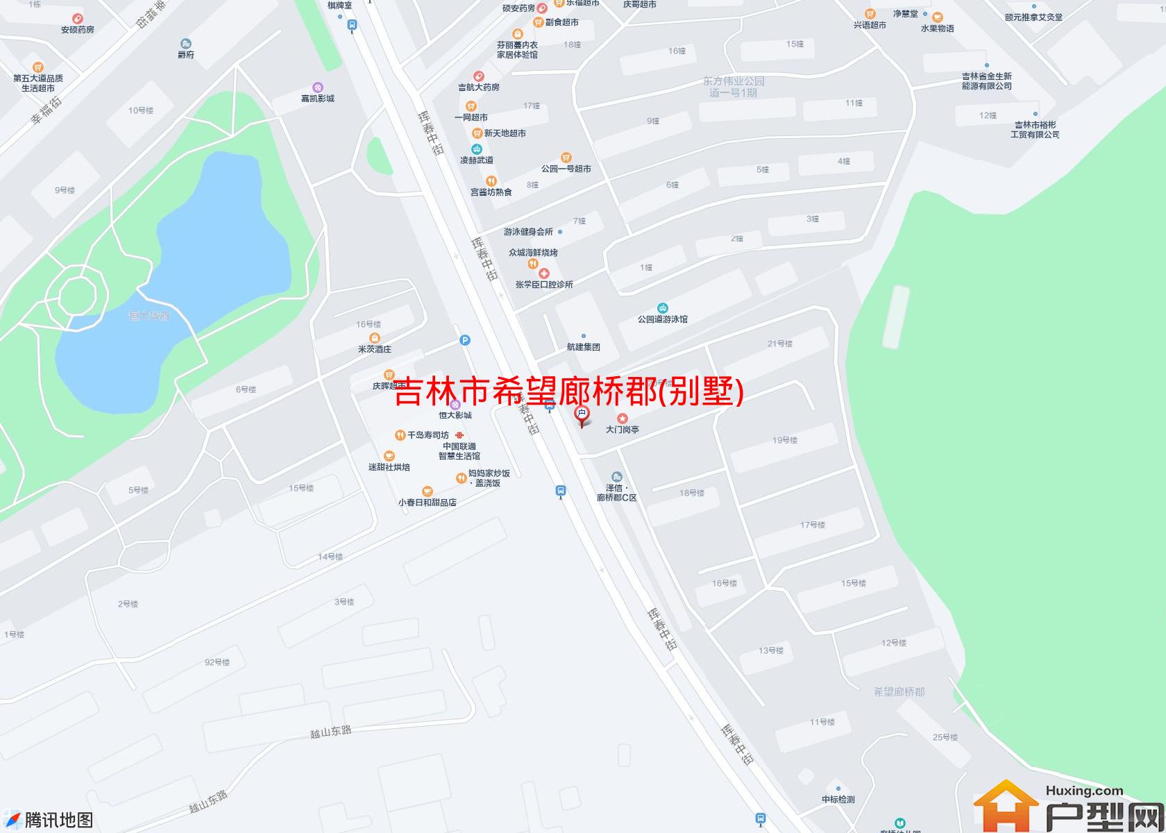 希望廊桥郡(别墅)小区 - 户型网