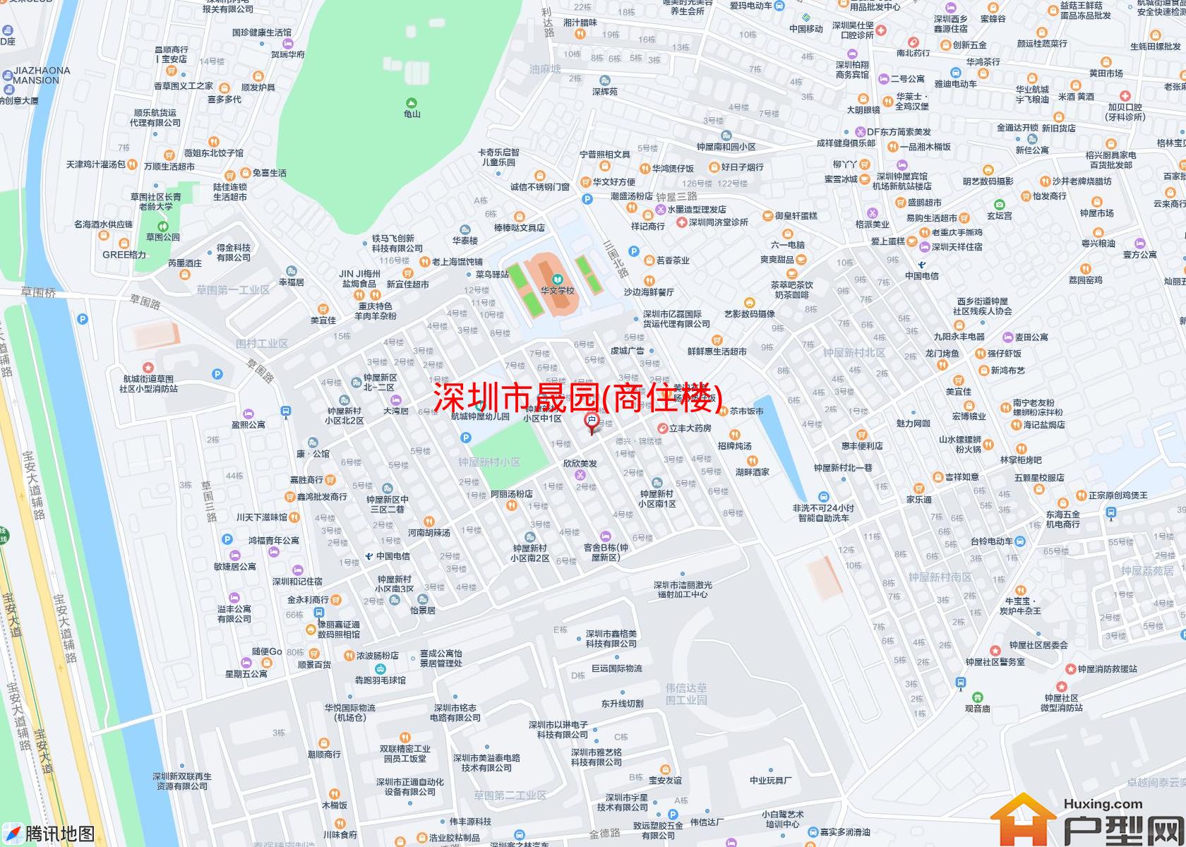晟园(商住楼)小区 - 户型网 晟园(商住楼)小区 - 户型网