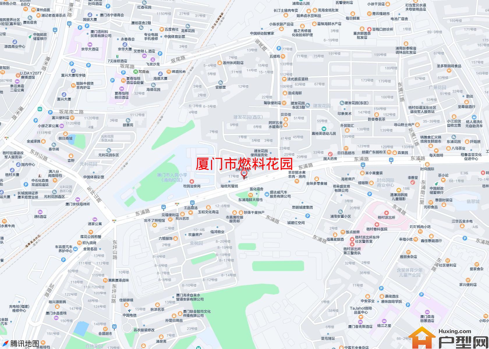 燃料花园小区 - 户型网