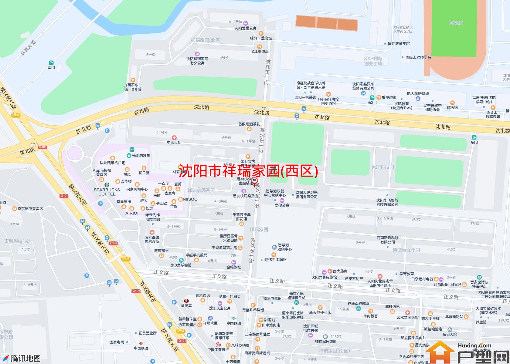祥瑞家园(西区)小区 - 户型网