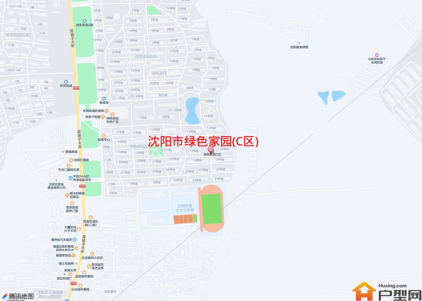 绿色家园(C区)小区 - 户型网