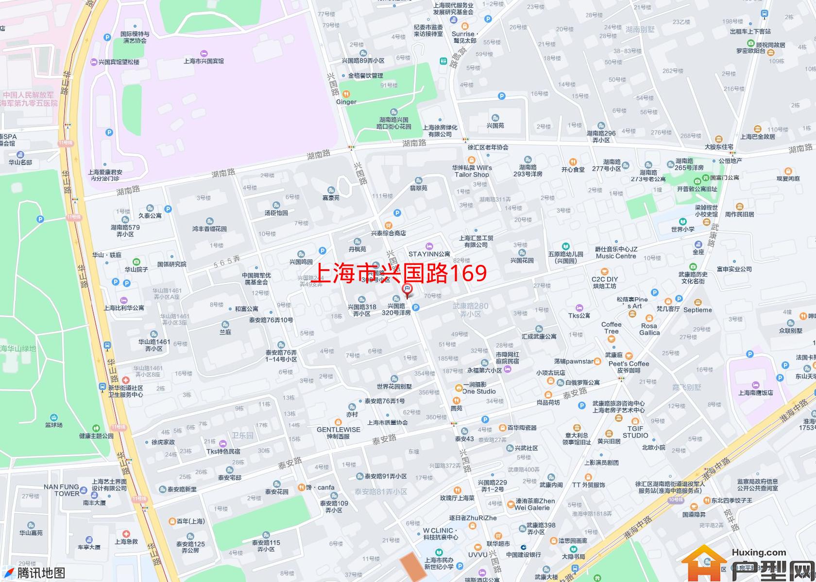 兴国路169,171号公房小区 - 户型网