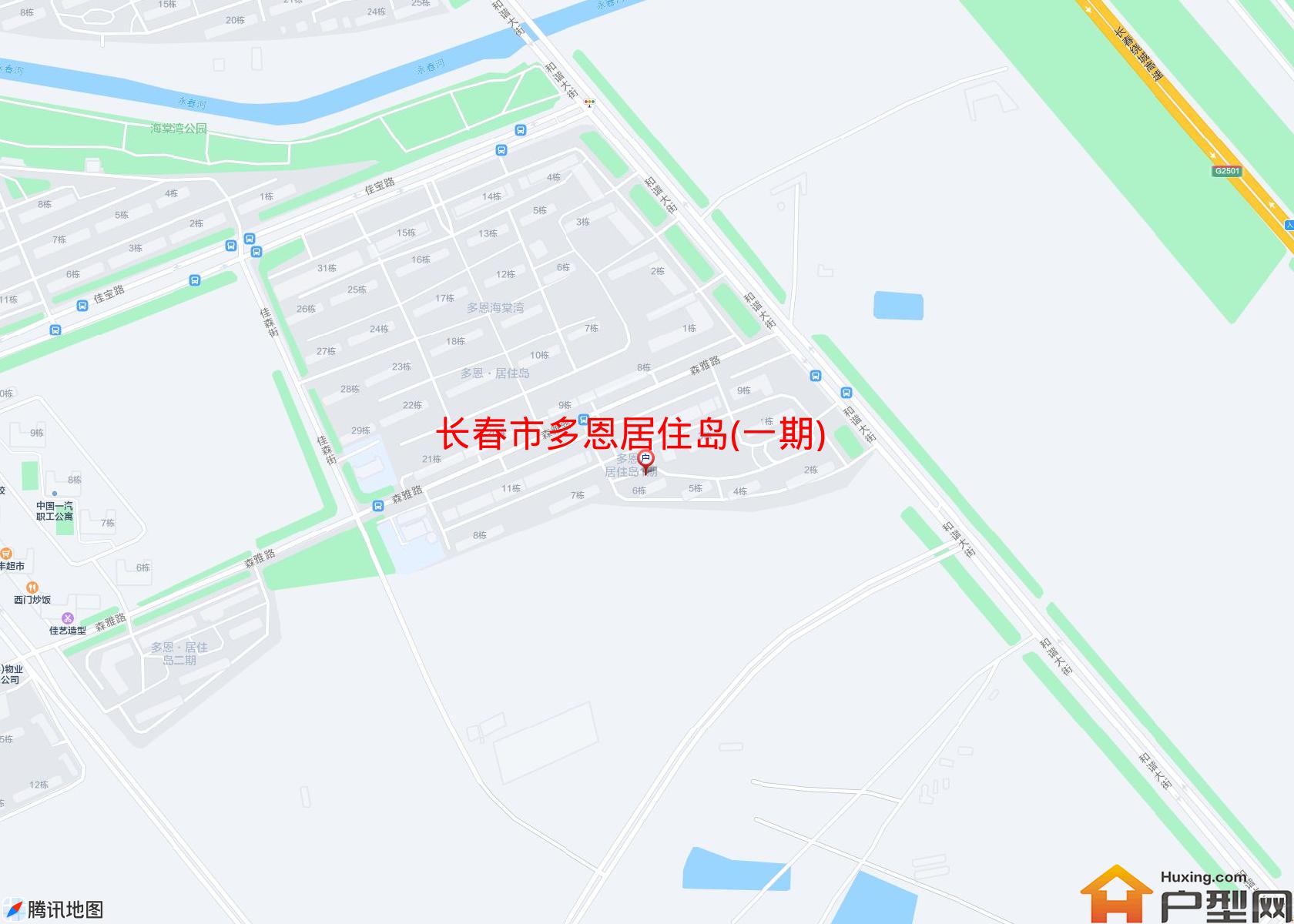 多恩居住岛(一期)小区 - 户型网