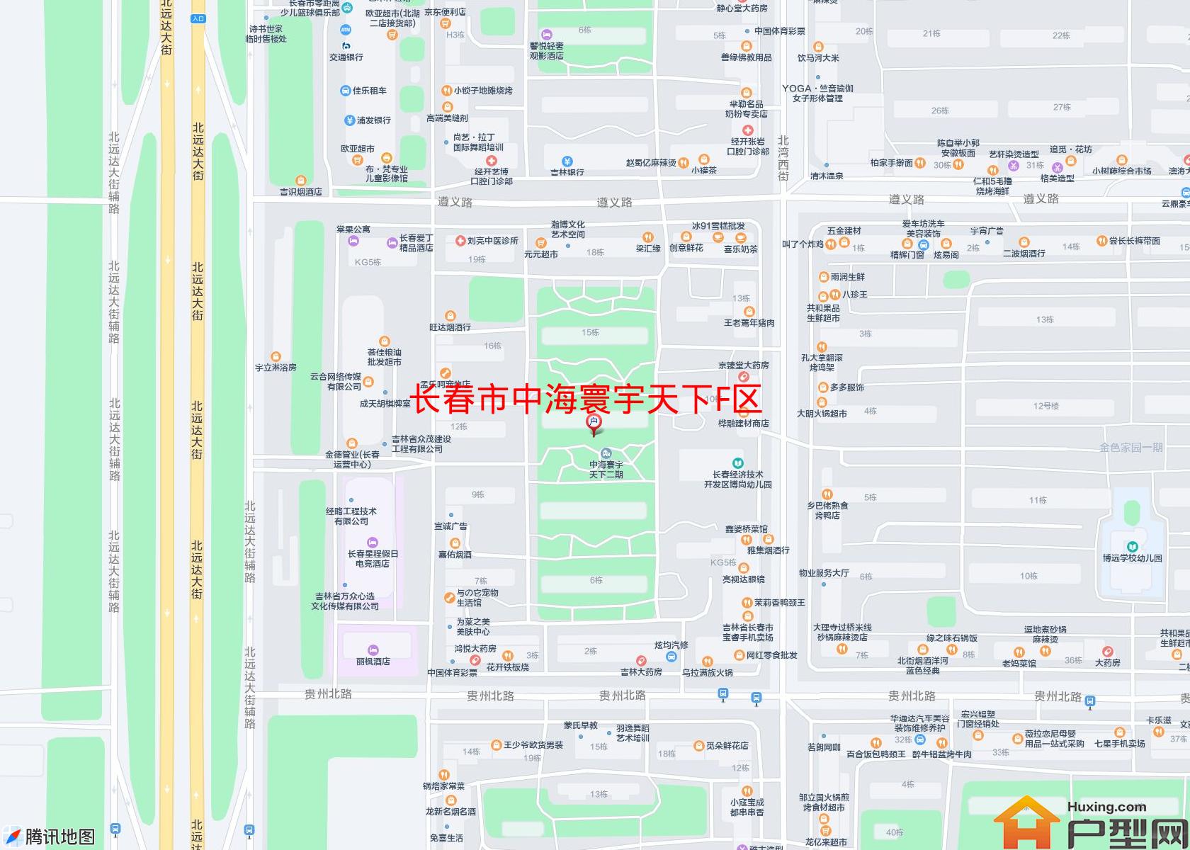 中海寰宇天下F区小区 - 户型网