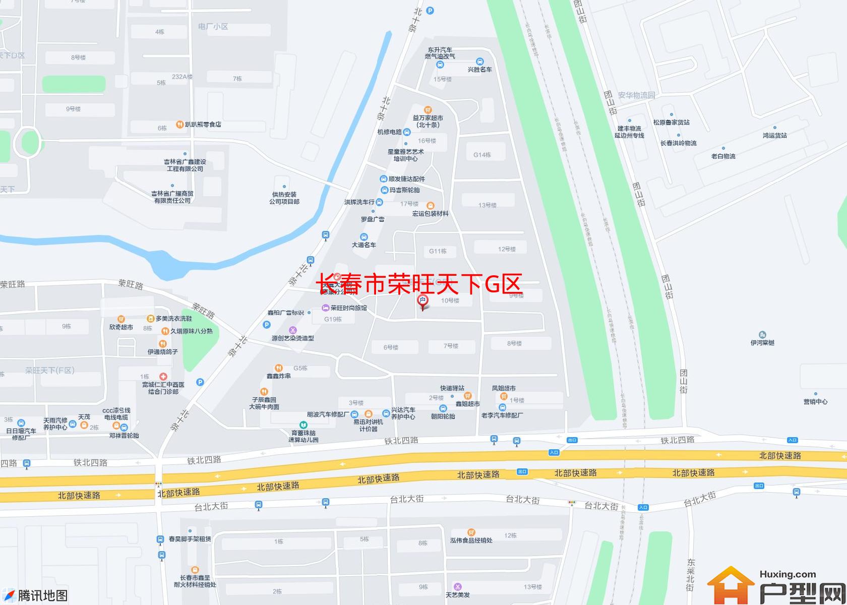 荣旺天下G区小区 - 户型网
