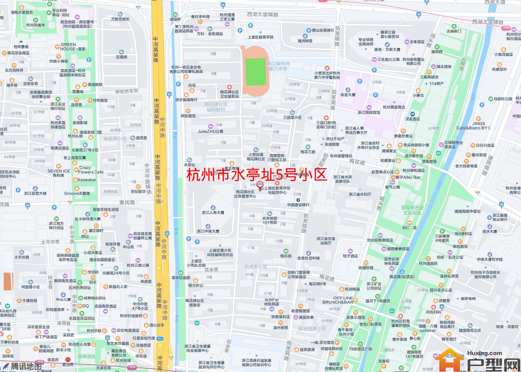水亭址5号小区小区 - 户型网