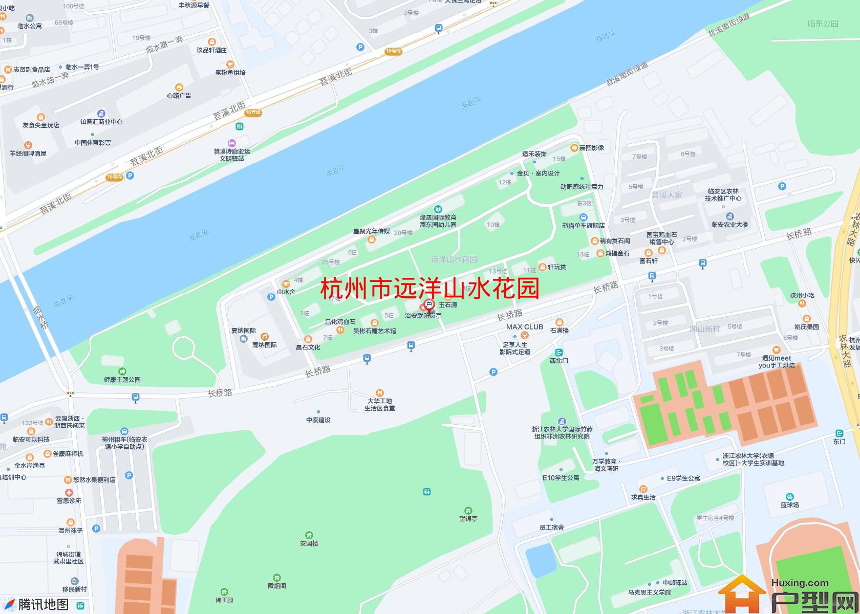远洋山水花园小区 - 户型网