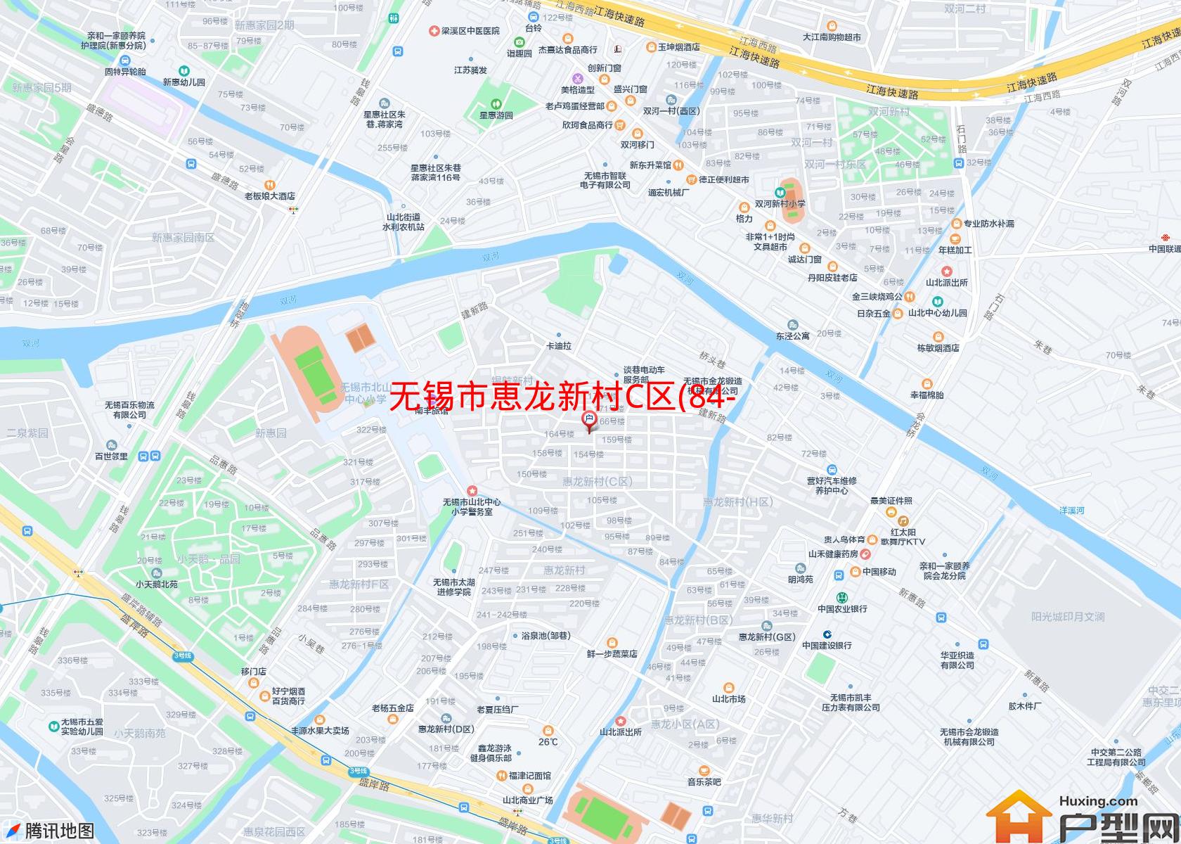 恵龙新村C区(84-176号)小区 - 户型网