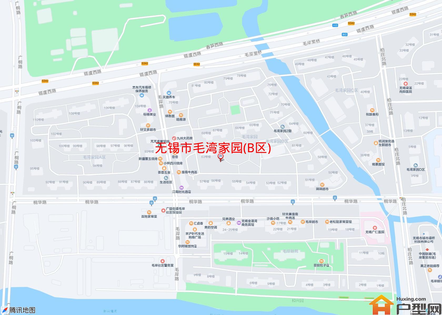 毛湾家园(B区)小区 - 户型网