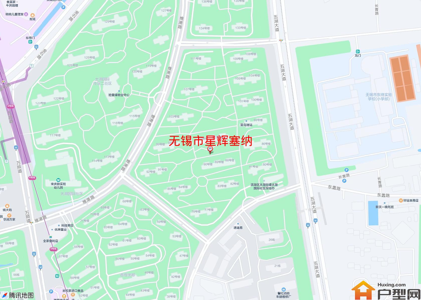 星辉塞纳小区 - 户型网 星辉塞纳小区 - 户型网