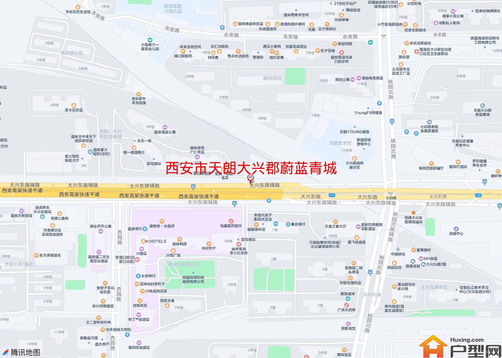天朗大兴郡蔚蓝青城小区 - 户型网