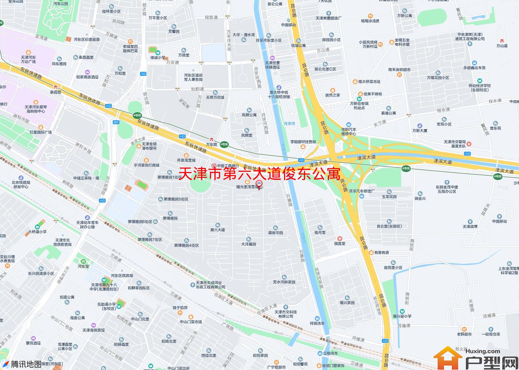 第六大道俊东公寓小区 - 户型网
