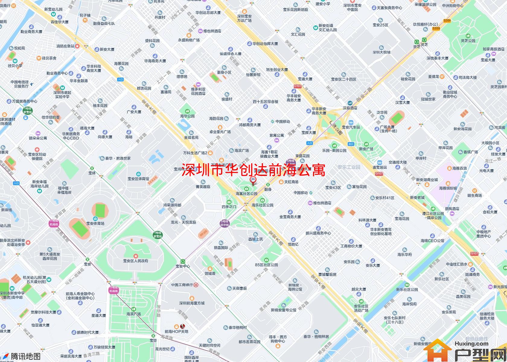 华创达前海公寓小区 - 户型网