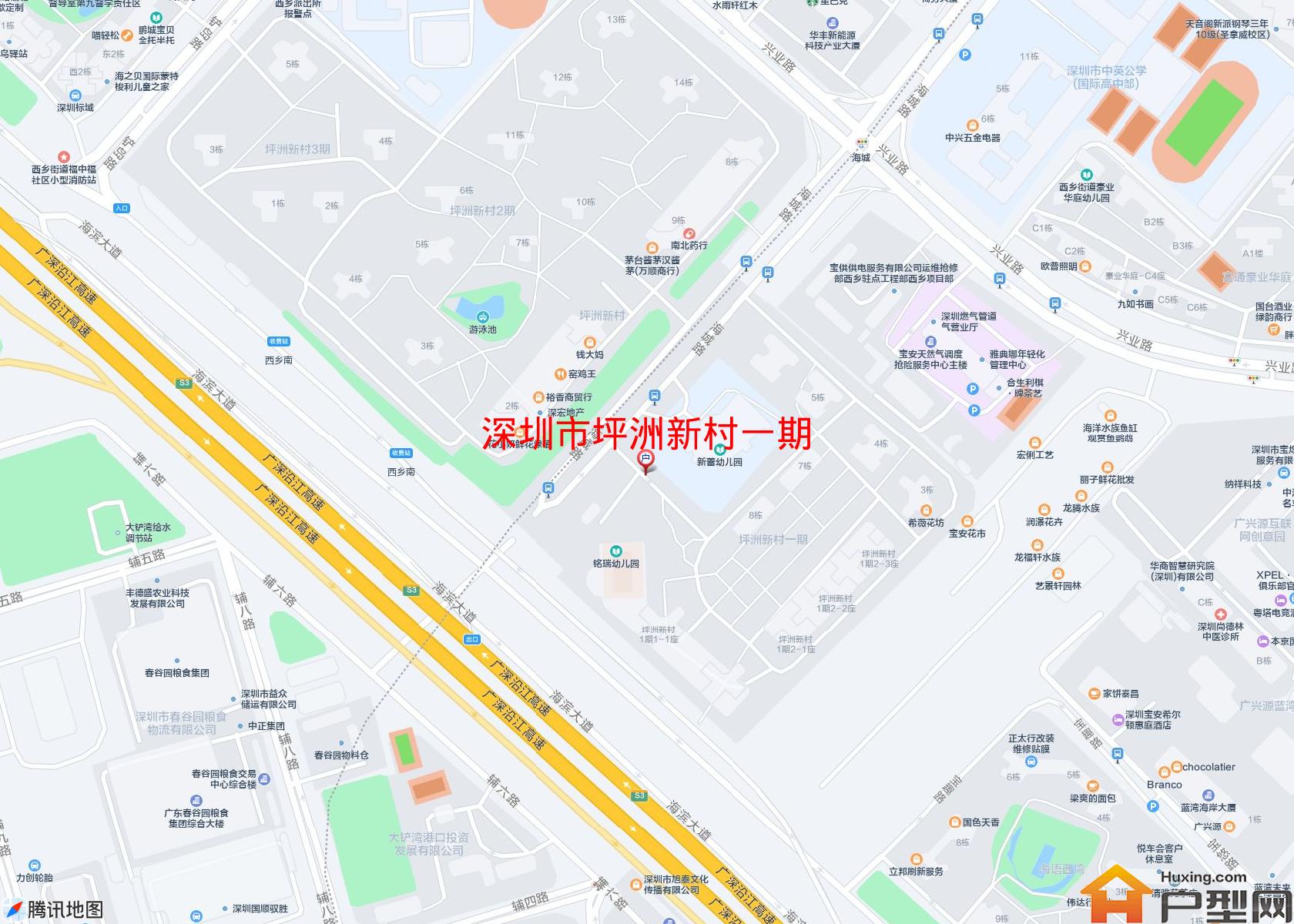 坪洲新村一期小区 - 户型网