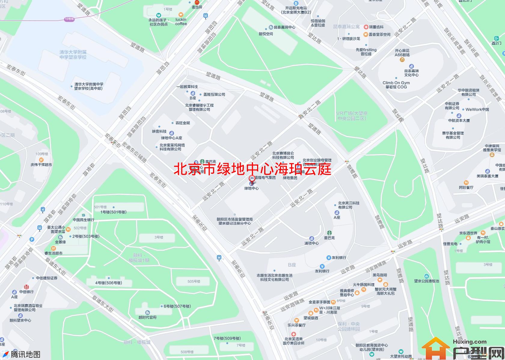 绿地中心海珀云庭小区 - 户型网