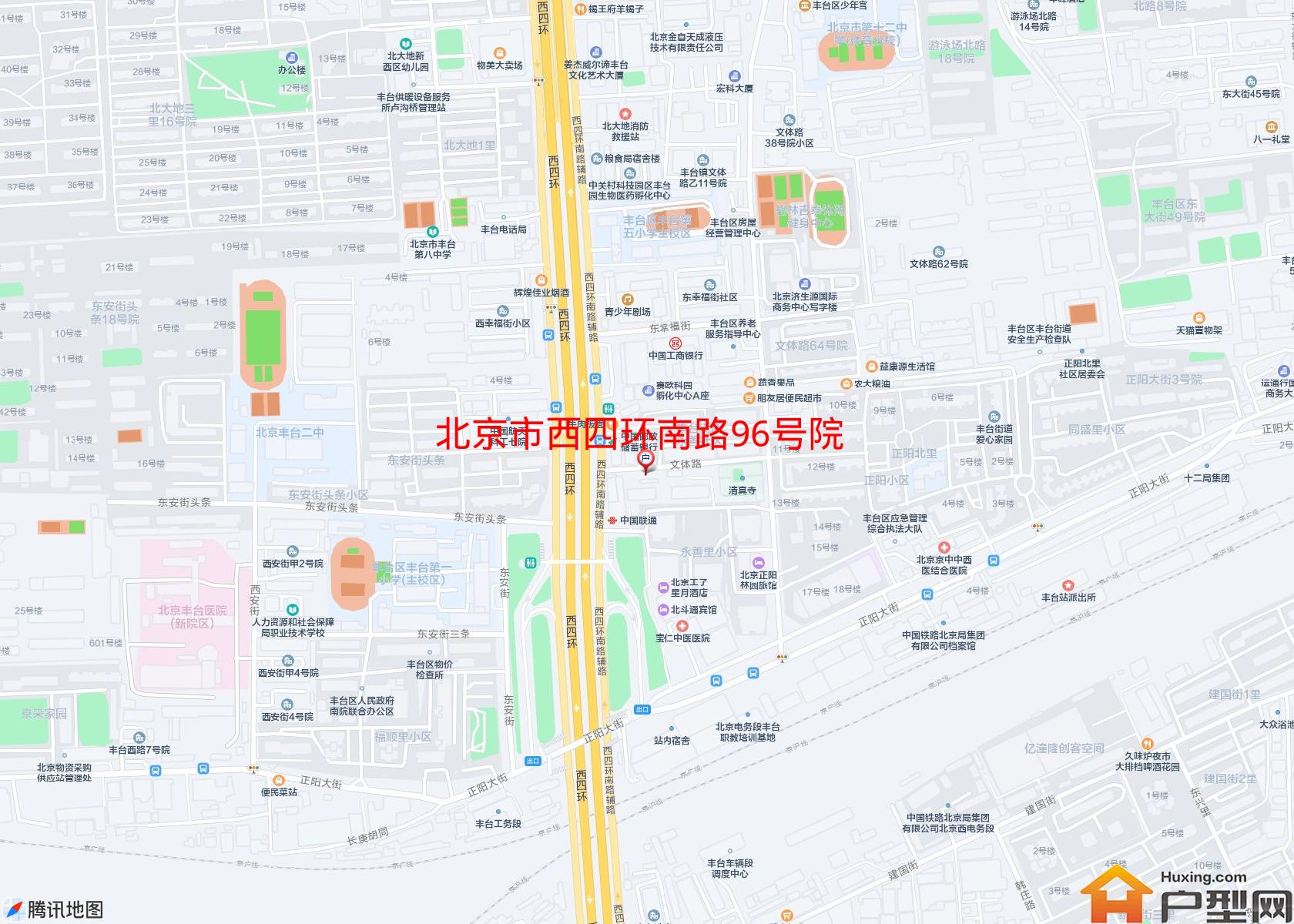 西四环南路96号院小区 - 户型网