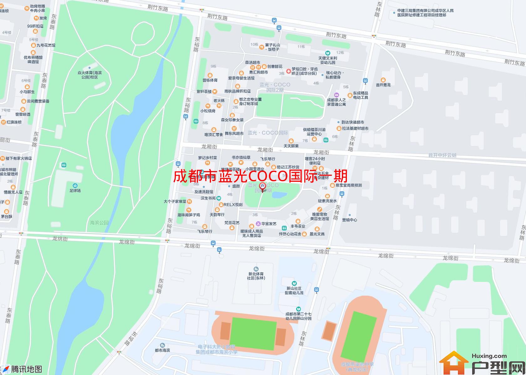 蓝光COCO国际一期小区 - 户型网