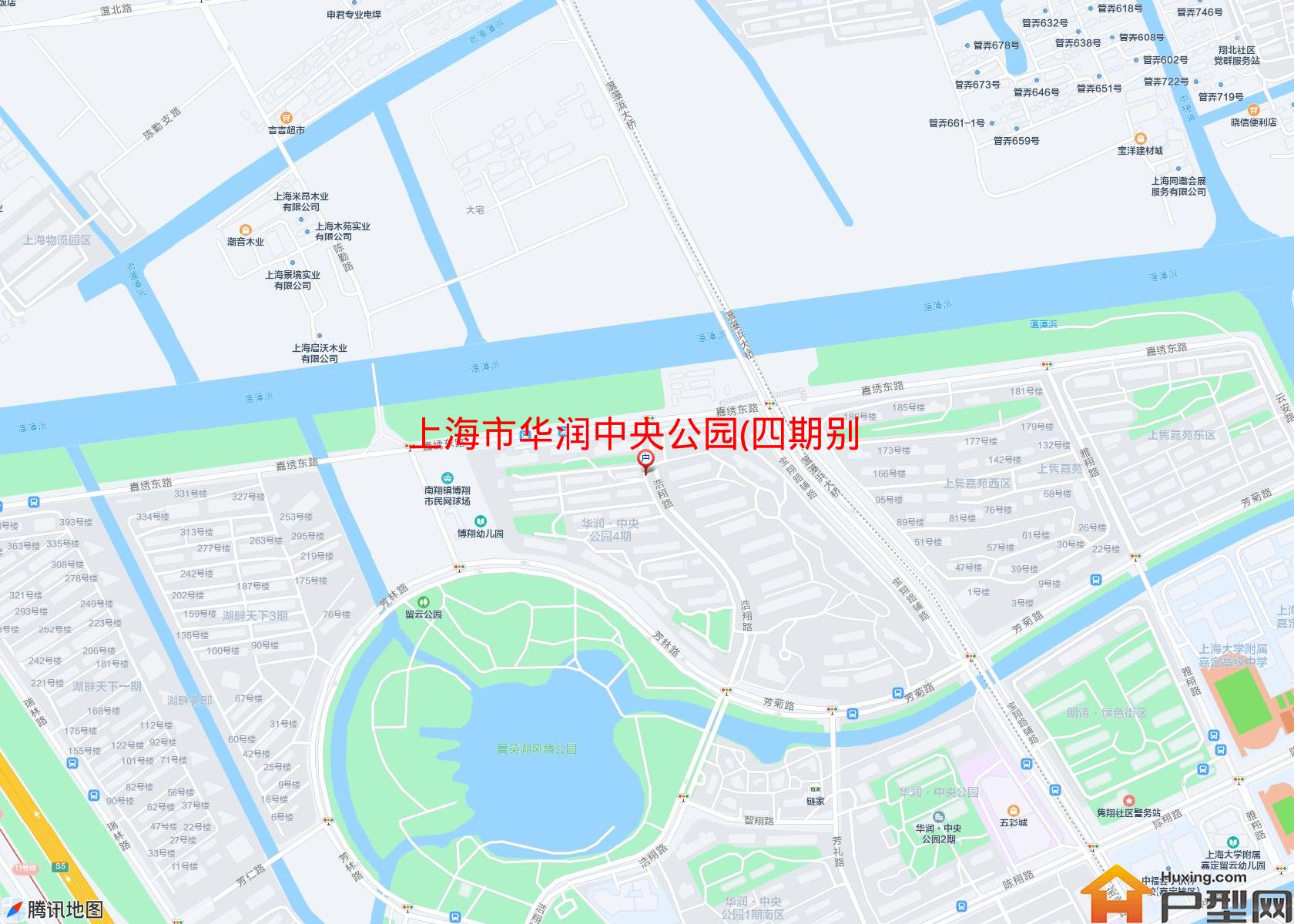 华润中央公园(四期别墅)小区 - 户型网