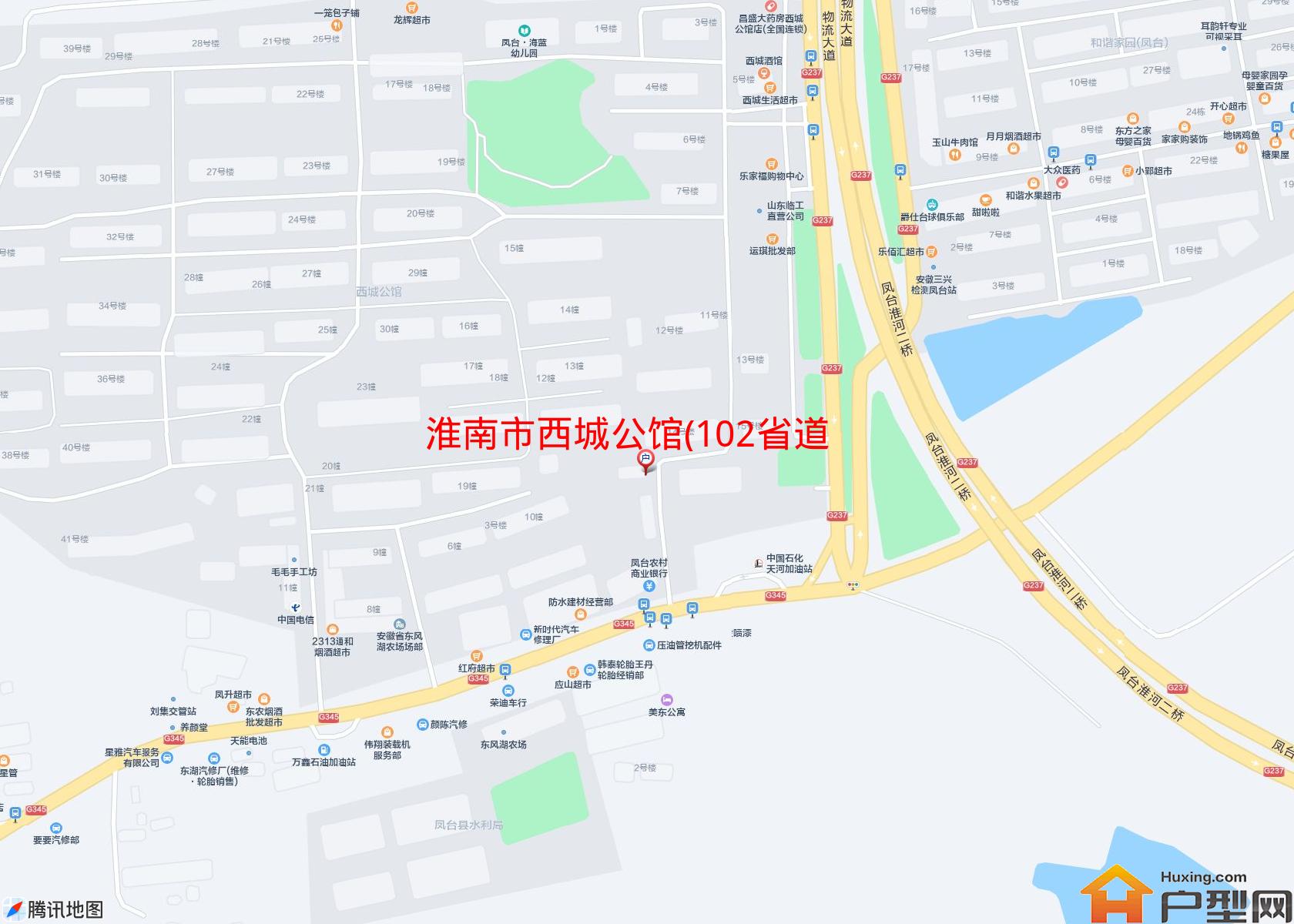 西城公馆(102省道)小区 - 户型网
