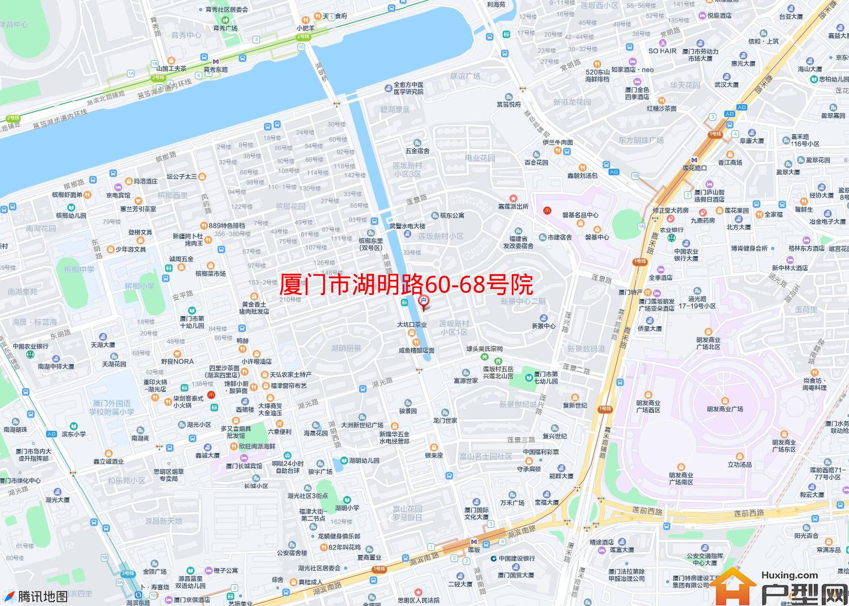 湖明路60-68号院小区 - 户型网