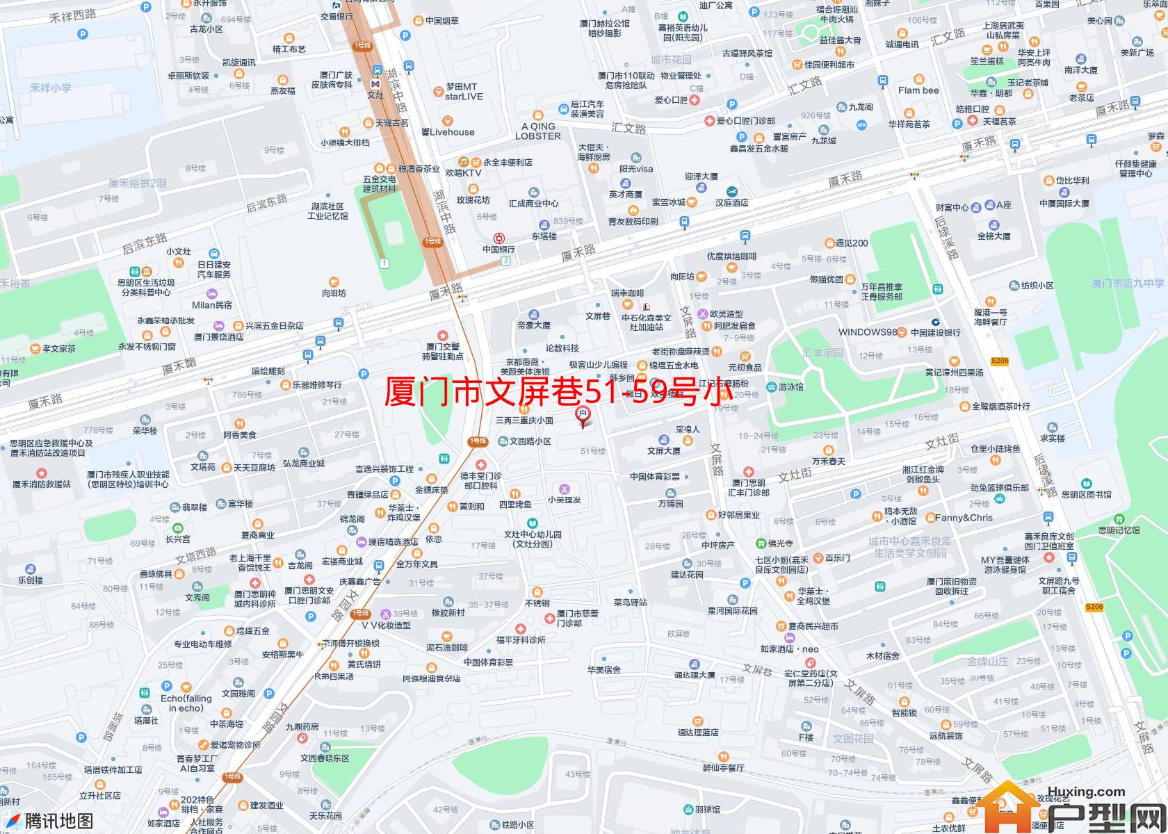 文屏巷51-59号小区小区 - 户型网