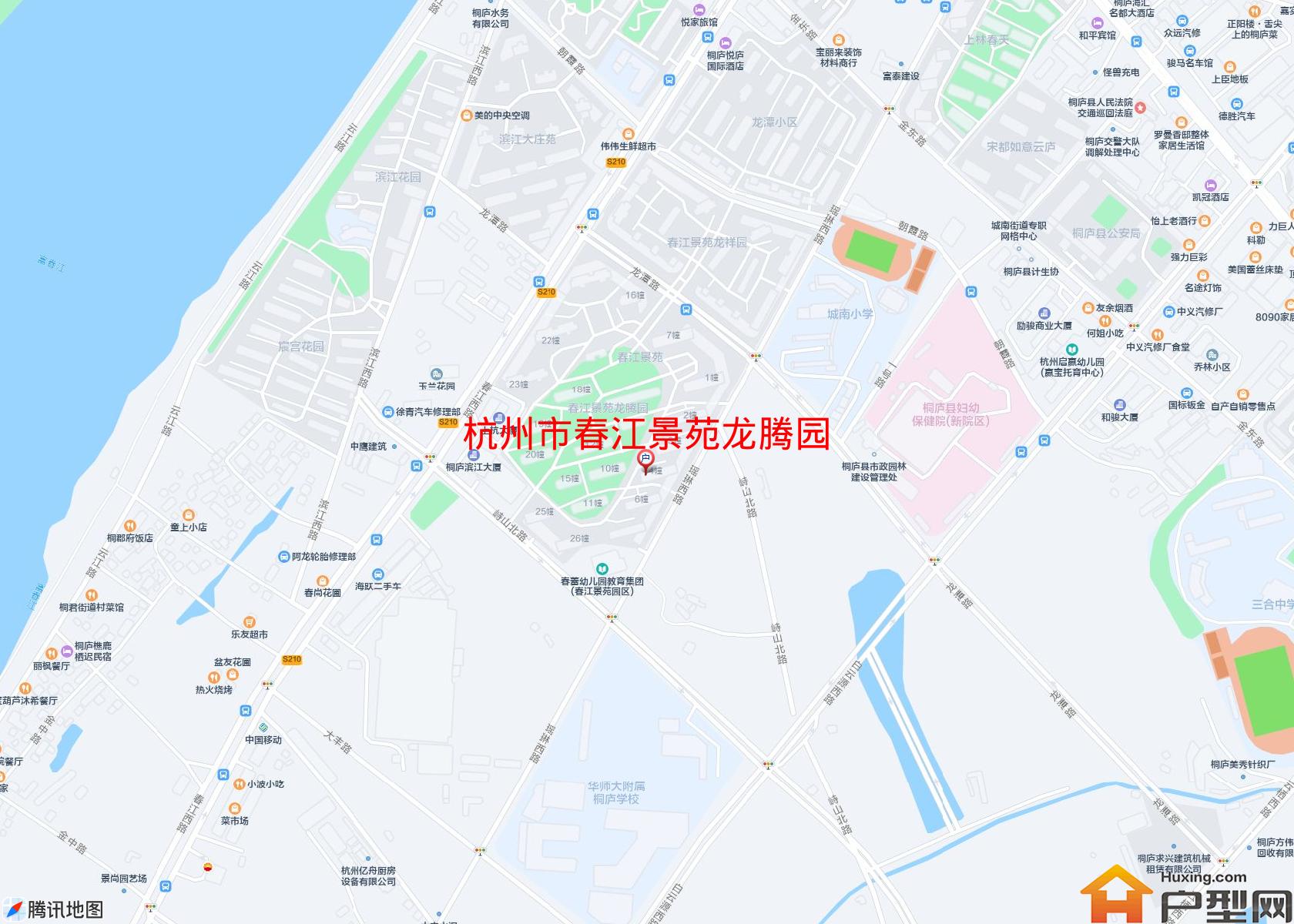 春江景苑龙腾园小区 - 户型网