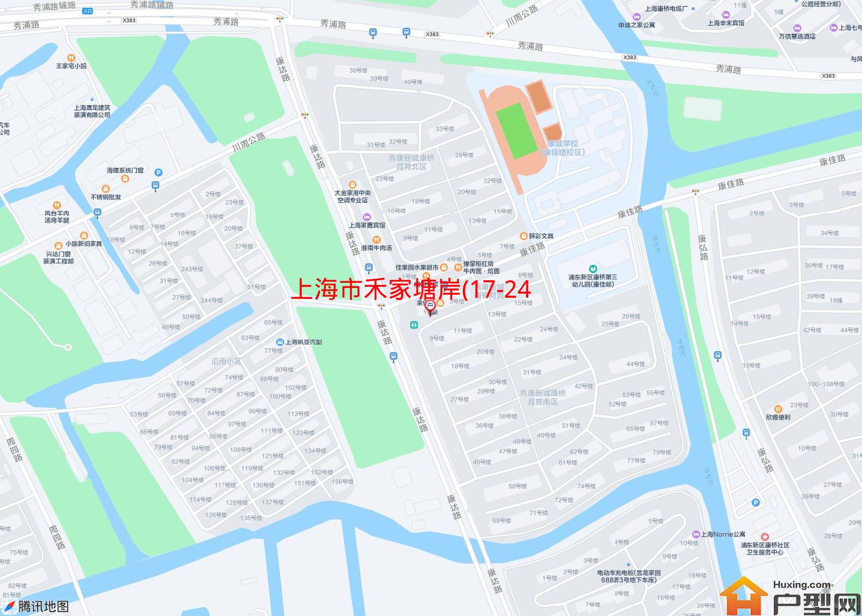 禾家塘岸(17-24幢)小区 - 户型网