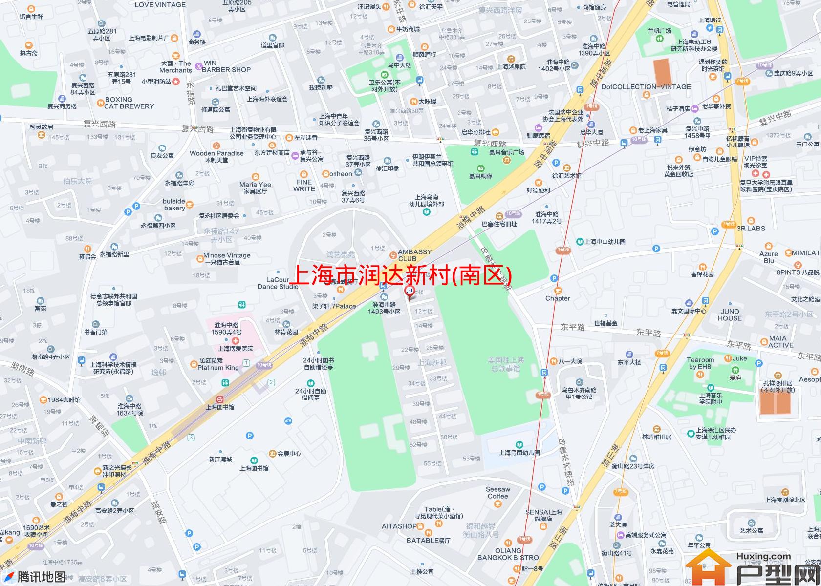 润达新村(南区)小区 - 户型网