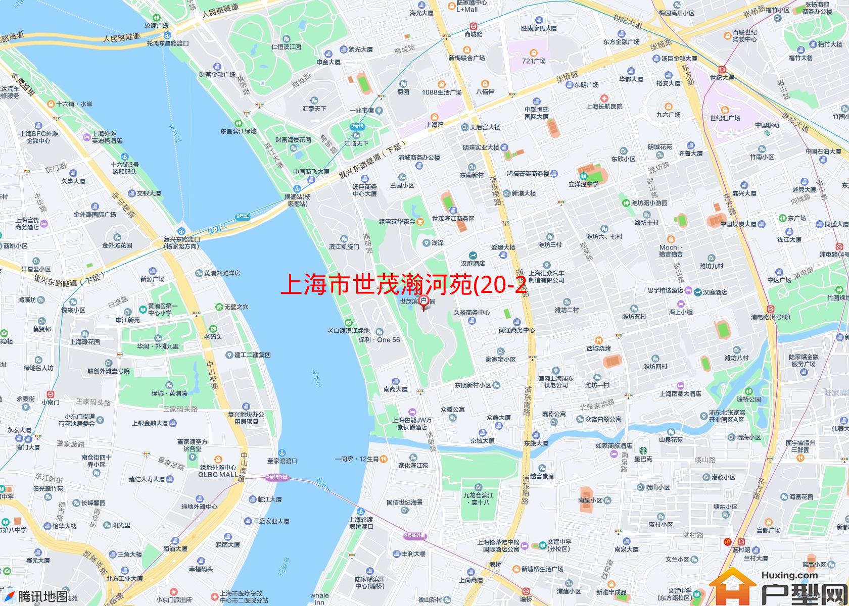 世茂瀚河苑(20-23幢)小区 - 户型网