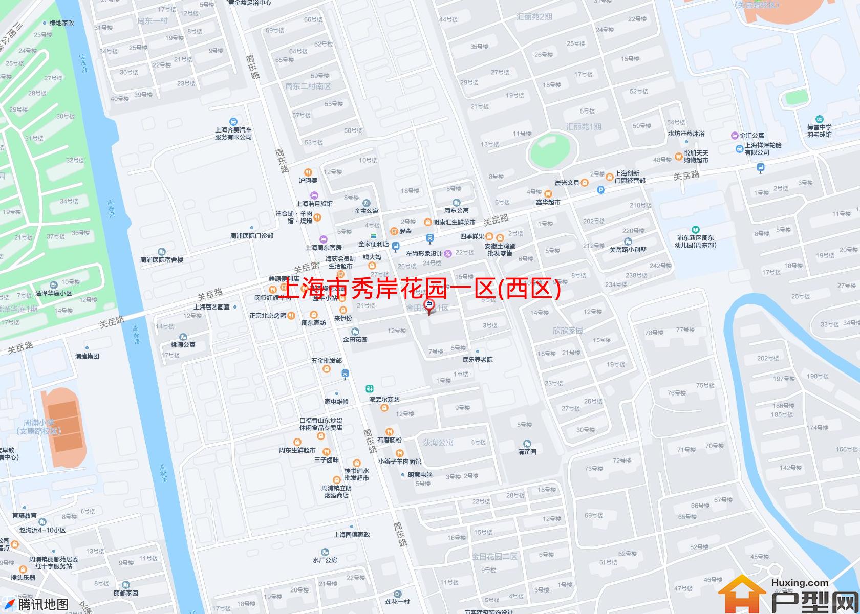 秀岸花园一区(西区)小区 - 户型网