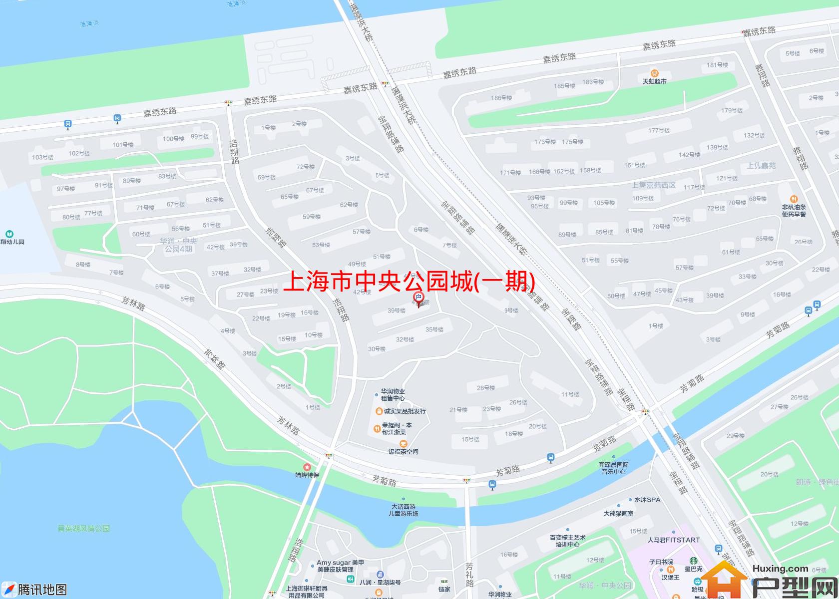 中央公园城(一期)小区 - 户型网