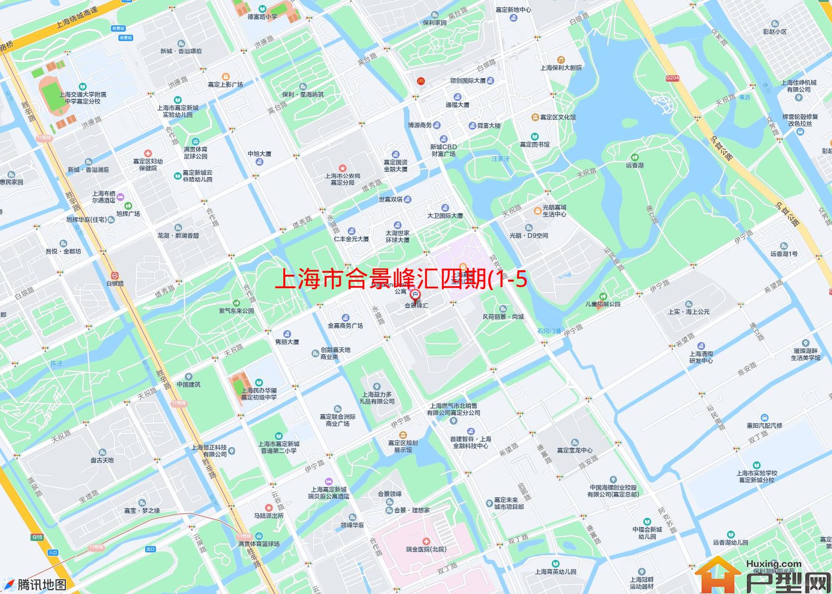合景峰汇四期(1-5幢)小区 - 户型网