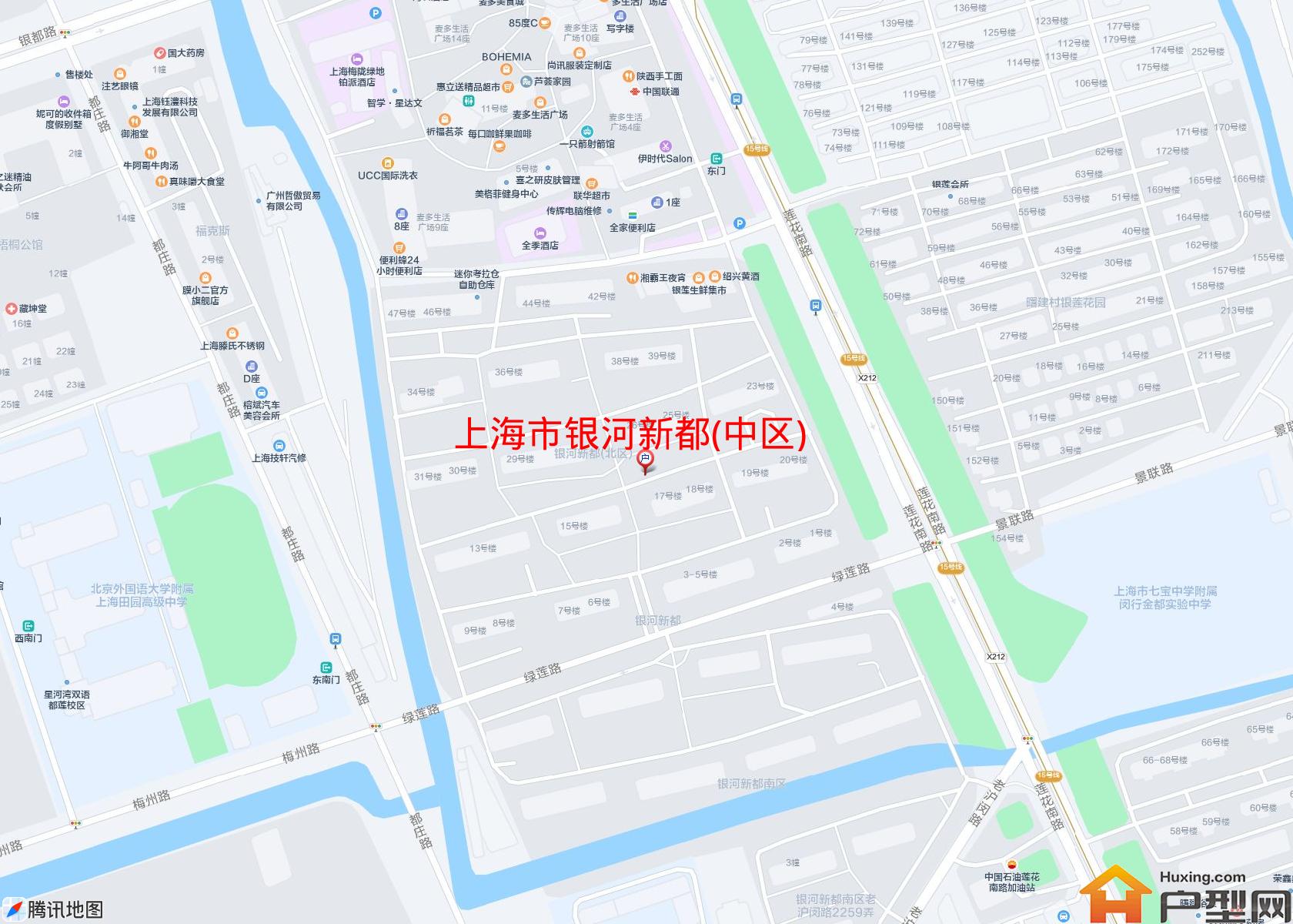 银河新都(中区)小区 - 户型网