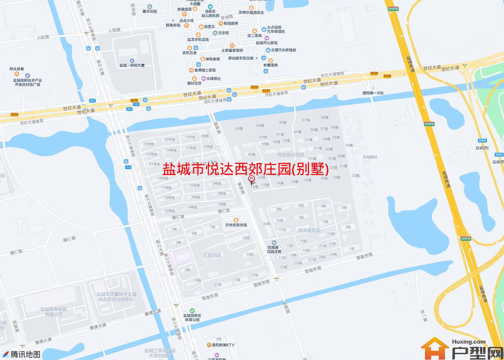 悦达西郊庄园(别墅)小区 - 户型网
